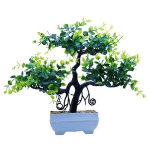 Artificial Plant Showpiece for Home Decor (Plastic) – 10 Inch - Image 2