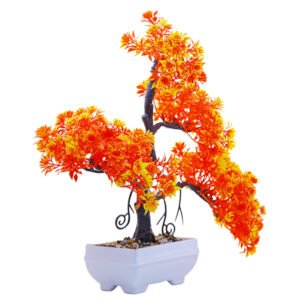 Artificial Plant Showpiece for Home Decor (Plastic) – 11 Inch - Image 2