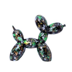 Balloon Dog Showpiece for Home Decor (Multicolor) Polyresin - 7.5 Inch - Image 2