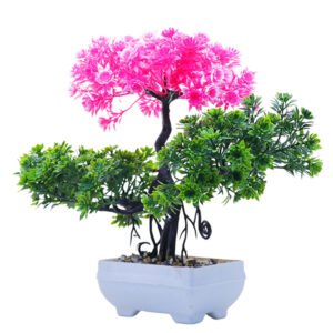 Artificial Plant Showpiece for Home Decor (Plastic) – 10 Inch - Image 2