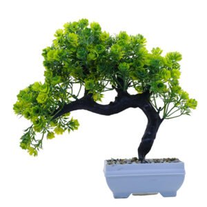Artificial Plant Showpiece for Home Decor (Plastic) – 10 Inch - Image 2