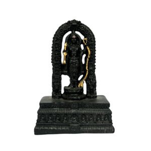 Ram Lalla Idol Showpiece for Home Decor (Black) Polyresin – 4 Inch