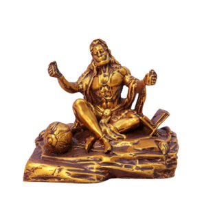Antique Lord Hanuman Idol Statue Especially for Car Dashboard (Golden) Polyresin - 3.5 Inch - Image 4