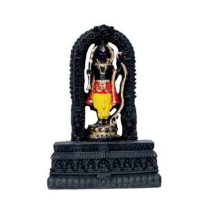 Ram Lalla Idol Showpiece for Home Decor (Black) Polyresin – 4 Inch - Image 2
