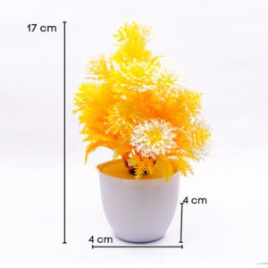 Artificial Plant Showpiece for Home Decor (Plastic) – 5.5 Inch - Image 3