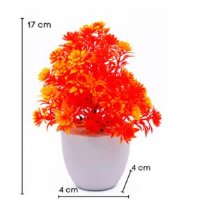 Artificial Plant Showpiece for Home Decor (Plastic) – 5.5 Inch - Image 3