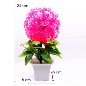 Artificial Plant Showpiece for Home Decor (Plastic) – 9.5 Inch - Image 3