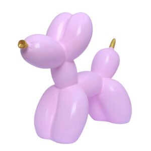 Balloon Dog Showpiece for Home Decor (Pink) Polyresin - 7.5 Inch - Image 2