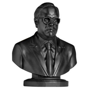 Dr. B.R. Ambedkar Bust – 12cm Black Finish Statue - Image 2