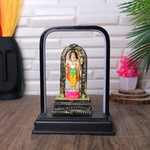 LED Ram Lalla for Home Decor (Multicolor) Marble – 7 Inch - Image 2
