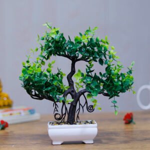 Artificial Plant Showpiece for Home Decor (Plastic) – 10 Inch - Image 1