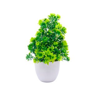 Artificial Plant Showpiece for Home Decor (Plastic) – 5.5 Inch - Image 2