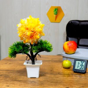 Artificial Plant Showpiece for Home Decor (Plastic) – 10 Inch - Image 1