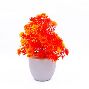 Artificial Plant Showpiece for Home Decor (Plastic) – 5.5 Inch - Image 2