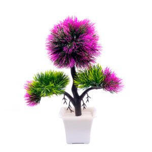 Artificial Plant Showpiece for Home Decor (Plastic) – 10 Inch - Image 2