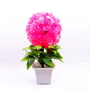 Artificial Plant Showpiece for Home Decor (Plastic) – 9.5 Inch - Image 2