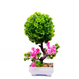 Artificial Plant Showpiece for Home Decor (Plastic) – 9.5 Inch - Image 2