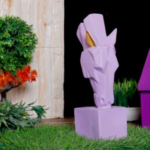 Grazing Horse Showpiece for Home Decor (Purple) Polyresin – 10 Inch