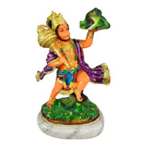 Lord Hanuman Idol Marble Sculpture - 12 Inch - Image 2