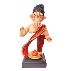 Lord Ganesh idol showpiece for home and office (Marble) -20 inch - Image 2