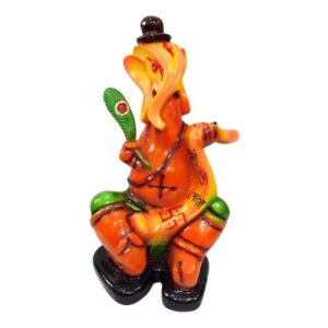 Lord Ganesh idol showpiece for home and office (Marble) -15 inch - Image 2