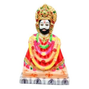 Khatu Shyam Idol Showpiece Figurine Statue (Marble) – 10 Inch - Image 2