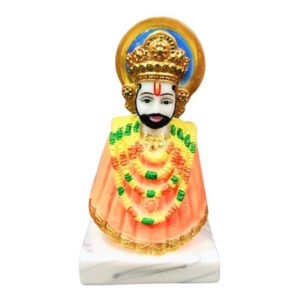 Khatu Shyam Idol Showpiece Figurine Statue (Marble) – 6 Inch - Image 2