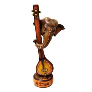 Lord Ganesh idol showpiece for home and office (Marble ) -18 inch - Image 2