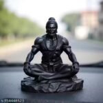 Black Hanuman Ji Statue (Polyresin) - 4 inch