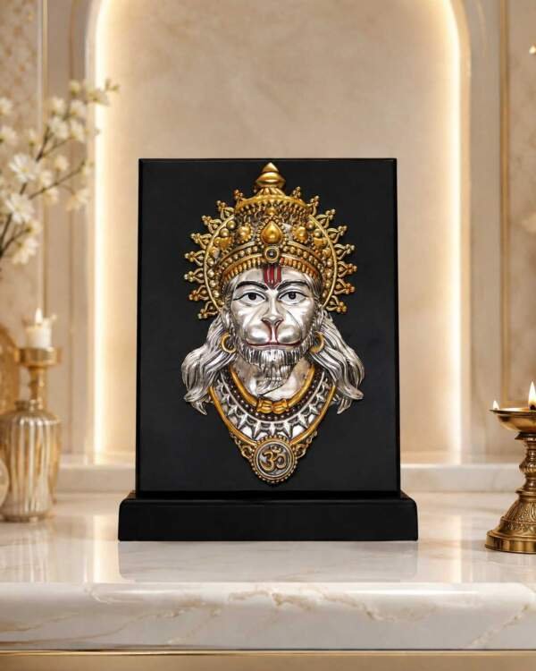 Hanuman Multicolor resin gift idol - view 2 | GW Creations