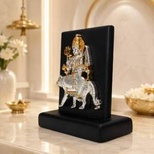 Durga Mata Multicolor resin gift idol - view 2 | GW Creations
