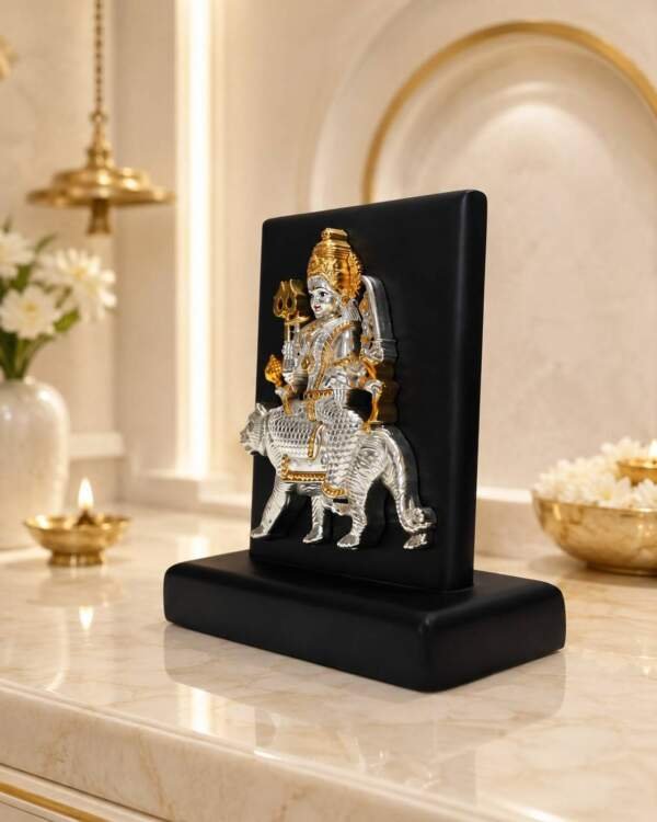 Durga Mata Multicolor resin gift idol - view 2 | GW Creations