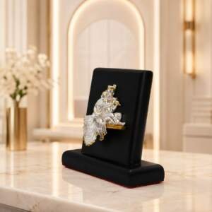 Radha Krishna Gold resin gift idol - view 2 | GW Creations