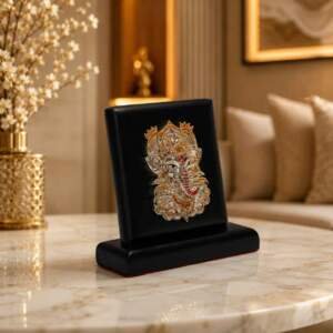 Ganesh Multicolor resin gift idol - view 2 | GW Creations