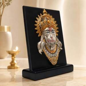 Hanuman Multicolor resin gift idol - view 2 | GW Creations