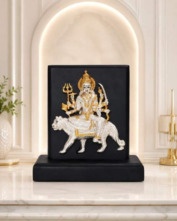 Durga Mata Multicolor resin gift idol - view 8 | GW Creations