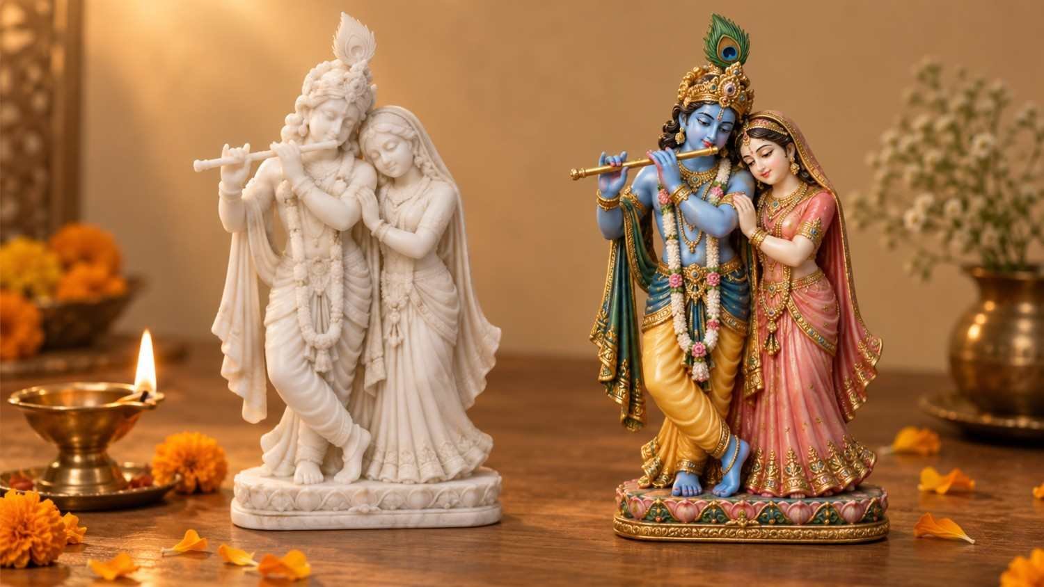 marble vs resin idols