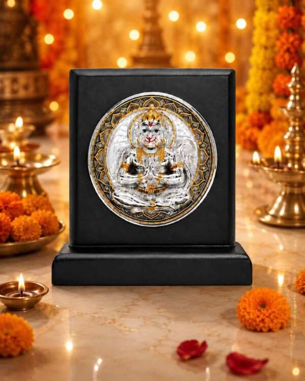 Hanuman Multicolor resin gift idol - view 4 | GW Creations
