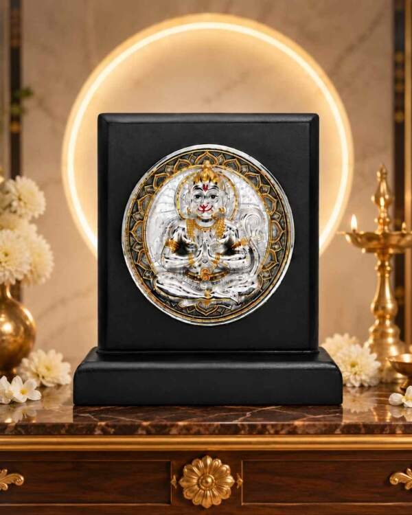 Hanuman Gold resin gift idol - view 4 | GW Creations