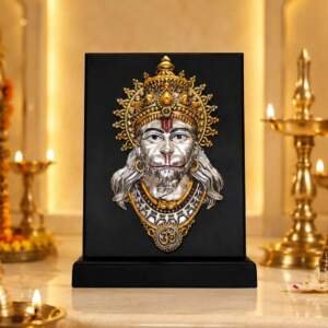 Hanuman Multicolor resin gift idol - view 3 | GW Creations