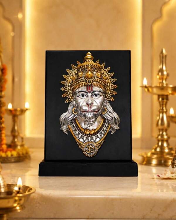 Hanuman Multicolor resin gift idol - view 3 | GW Creations