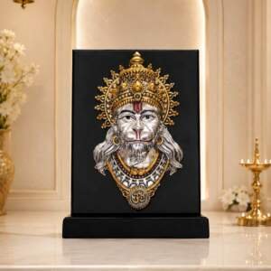 Hanuman Multicolor resin gift idol - view 4 | GW Creations