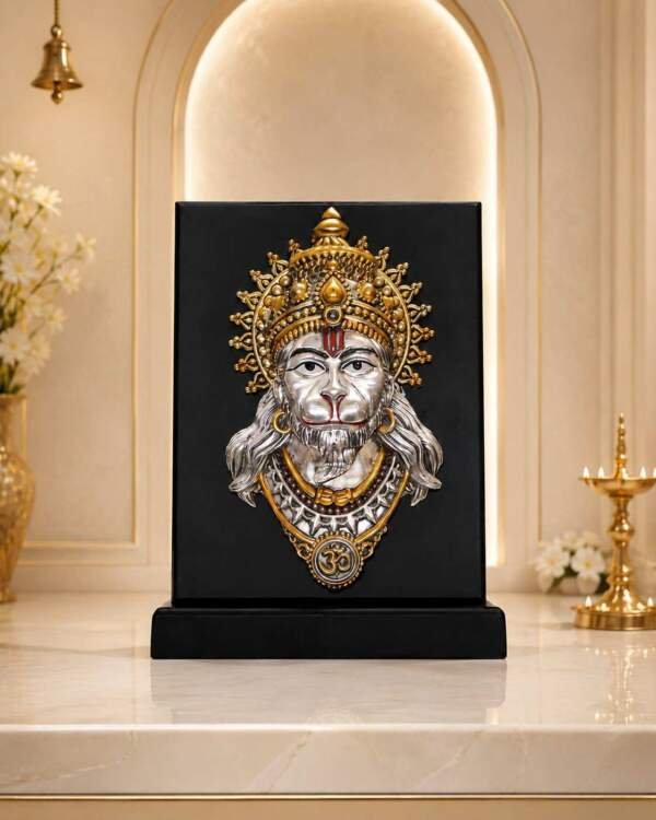 Hanuman Multicolor resin gift idol - view 4 | GW Creations