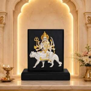 Durga Mata Multicolor resin gift idol - view 3 | GW Creations