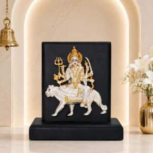 Durga Mata Multicolor resin gift idol - view 3 | GW Creations