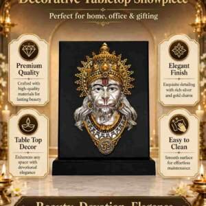 Hanuman Multicolor resin gift idol - view 7 | GW Creations