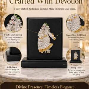 Radha Krishna Multicolor resin gift idol - view 7 | GW Creations