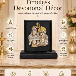 Shiv Parivar Multicolor resin gift idol - view 7 | GW Creations