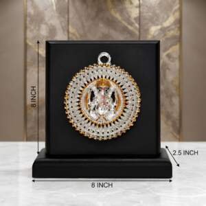 Ganesh Multicolor resin gift idol - view 8 | GW Creations