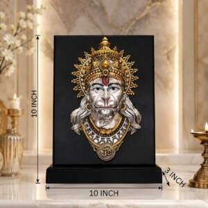 Hanuman Multicolor resin gift idol - view 8 | GW Creations